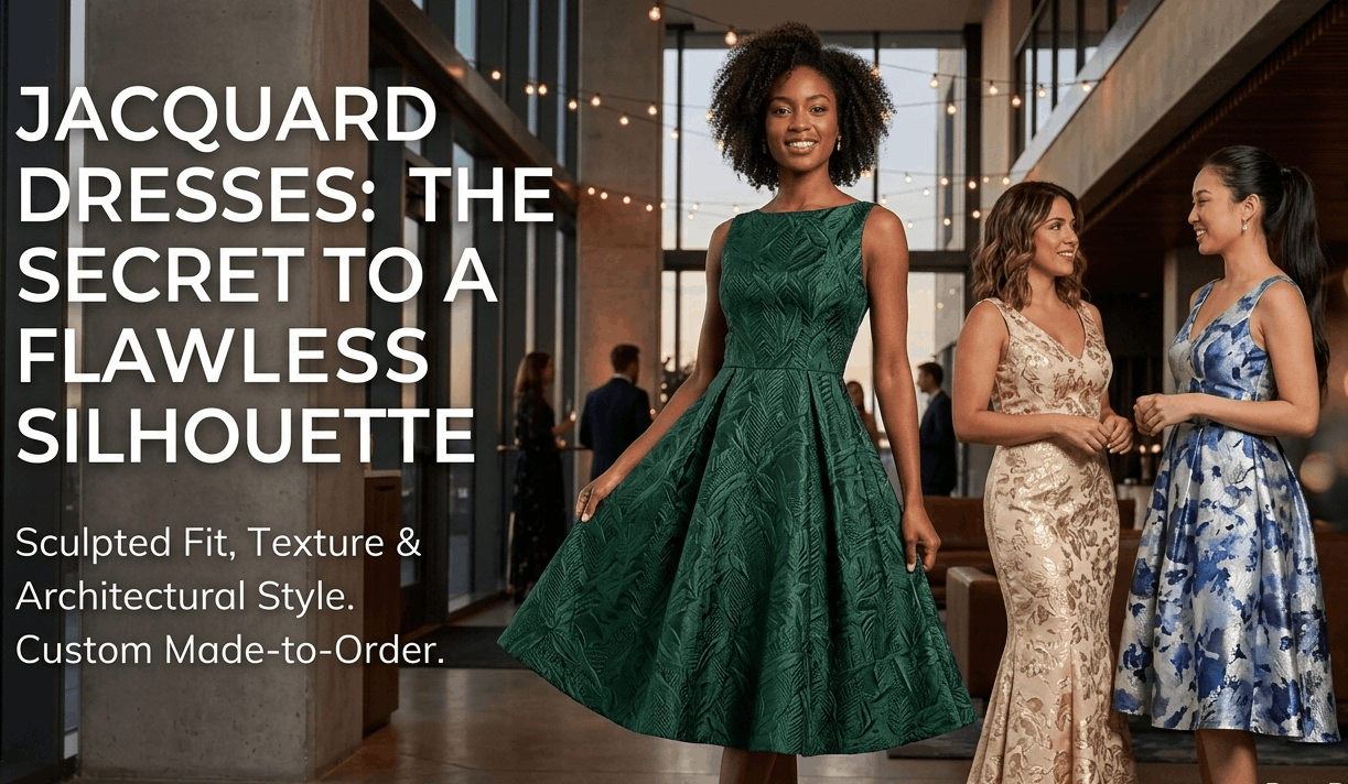 Why Jacquard Dresses are the Best for Body Sculpting